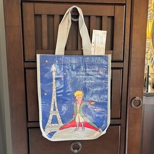 NWT Le Petit Prince Blue Tote Bag 12x10x7
